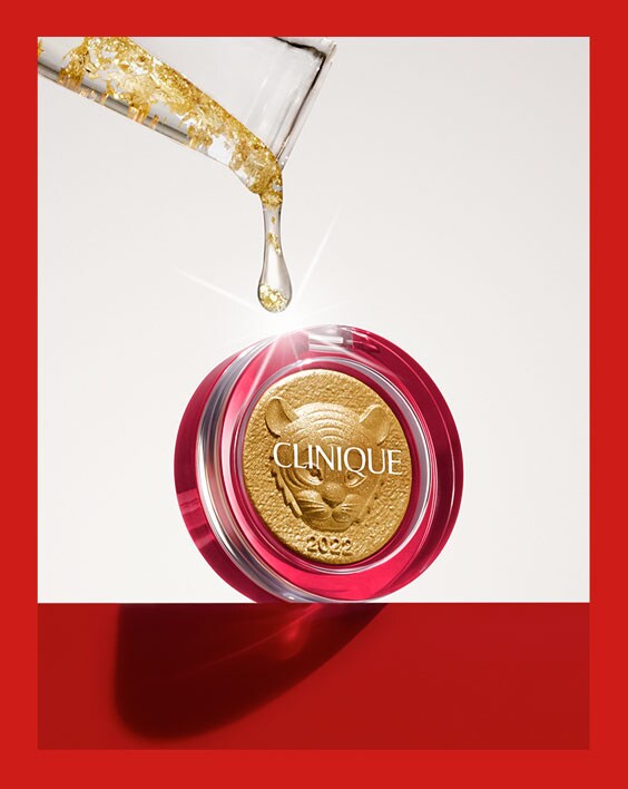 Golden glow with Cheek Pop
