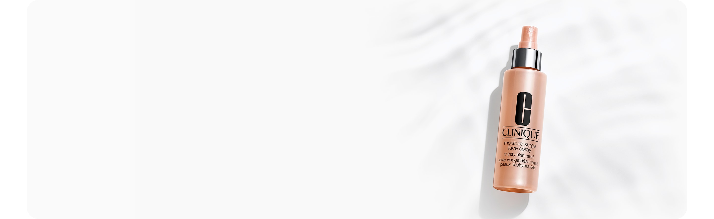 Free full-size Moisture Surge™ Face Spray and limited-edition bag