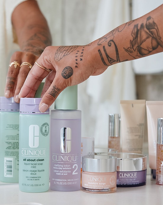 Step 2-4 Cleanse, Exfoliate and Moisturise