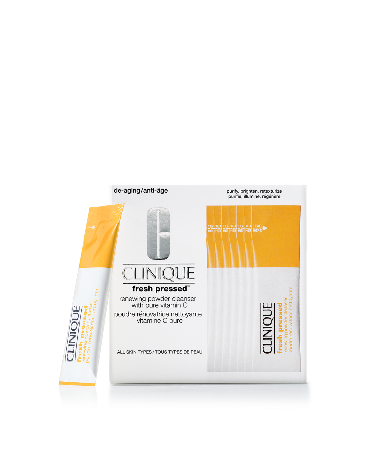 Clinique Fresh Pressed™ Renewing Powder Cleanser with Pure Vitamin C