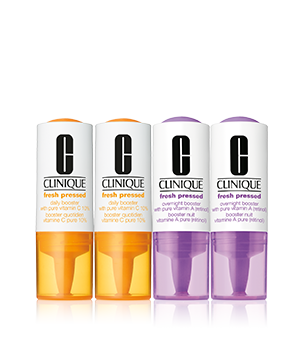 Clinique Fresh Pressed Clinicalâ„¢ Daily and Overnight Boosters With Pure Vitamins C 10% + A (Retinol)