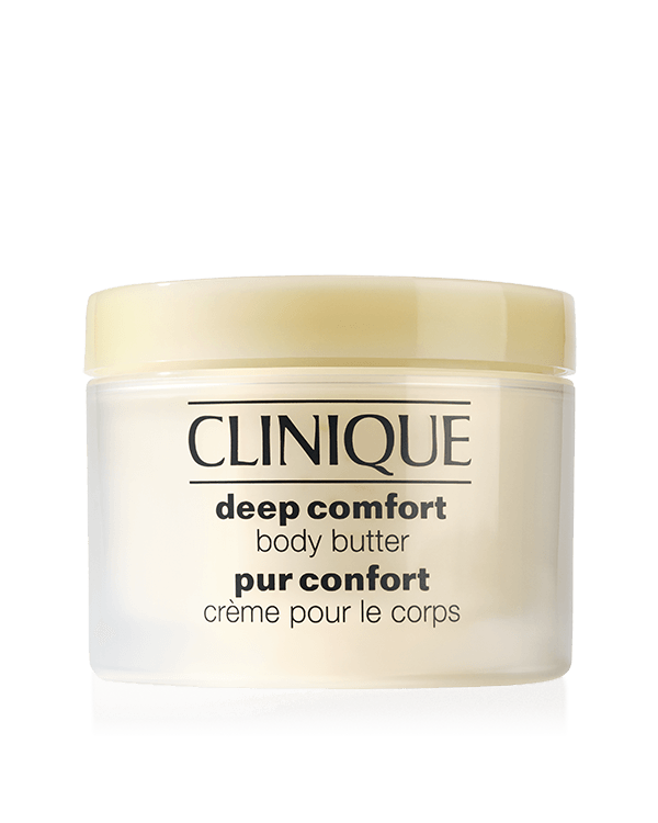 Deep Comfort Body Butter, Luxurious, butter-rich body cream softens dryness-prone skin. So silky, skin drinks it up instantly.