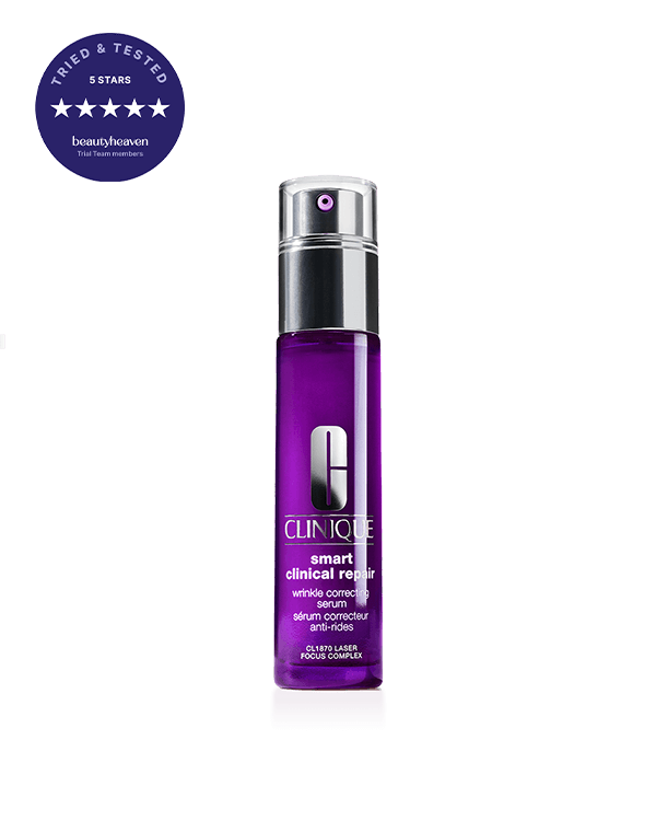 Clinique Smart Clinical Repair™ Wrinkle Correcting Serum, A potent wrinkle correcting serum visibly addresses lines and wrinkles from three angles