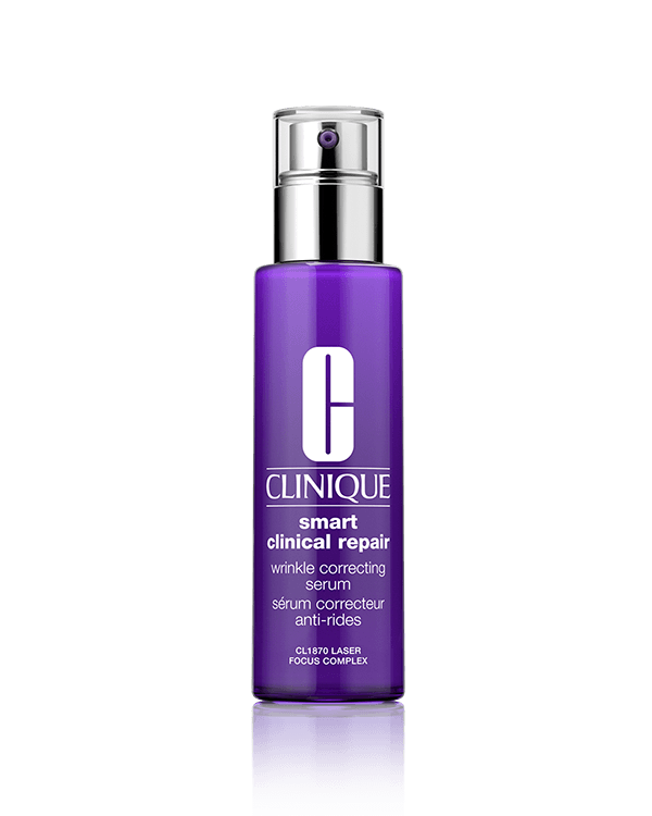 Clinique Smart Clinical Repair™ Wrinkle Correcting Serum, A potent wrinkle correcting serum visibly addresses lines and wrinkles from three angles