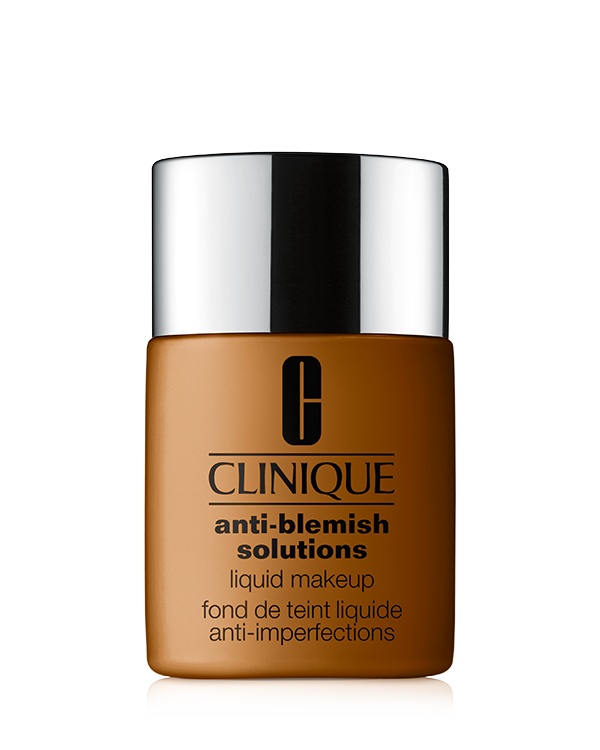 Anti-Blemish Solutions Liquid Makeup, Oil free makeup with salicylic acid helps cover blemishes without clogging pores.