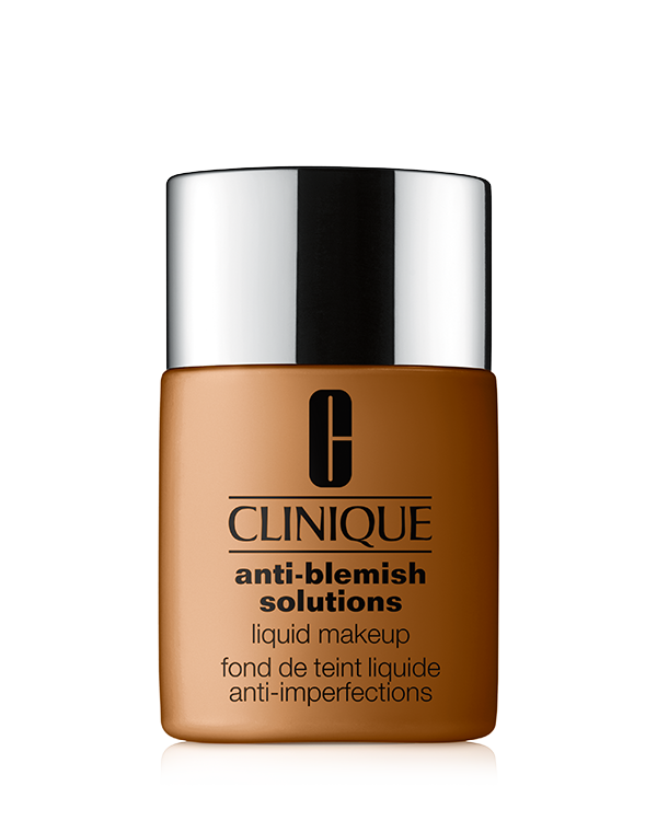 Anti-Blemish Solutions Liquid Makeup, Oil free makeup with salicylic acid helps cover blemishes without clogging pores.