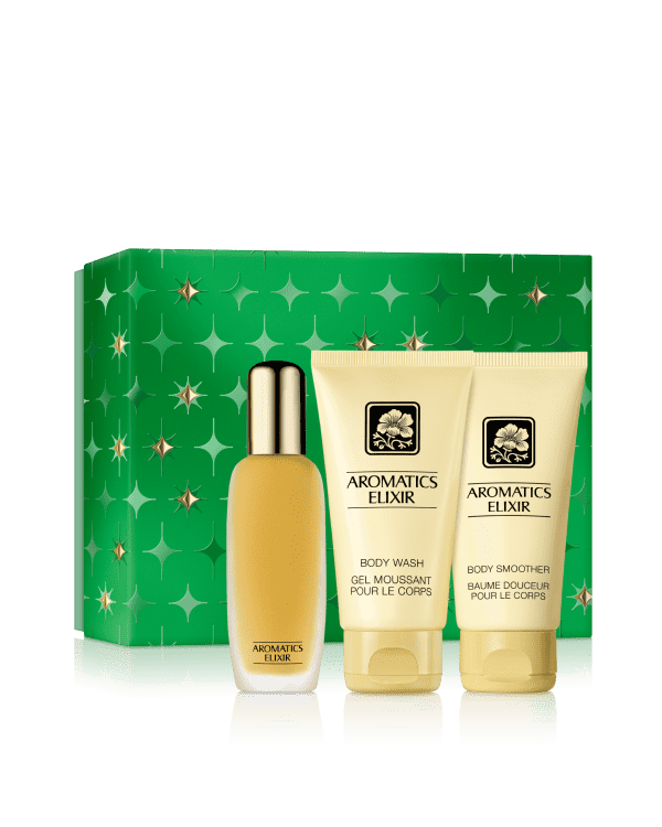 Aromatic Elixir Essentials: Perfume Set, A bold, travel-ready fragrance trio for head-to-toe intrigue.