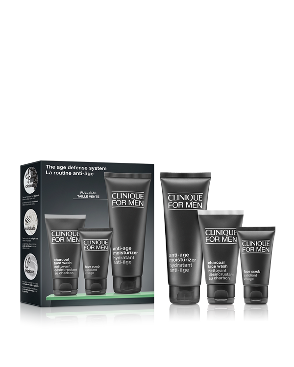 Clinique For Men: The Age Defense System, SET