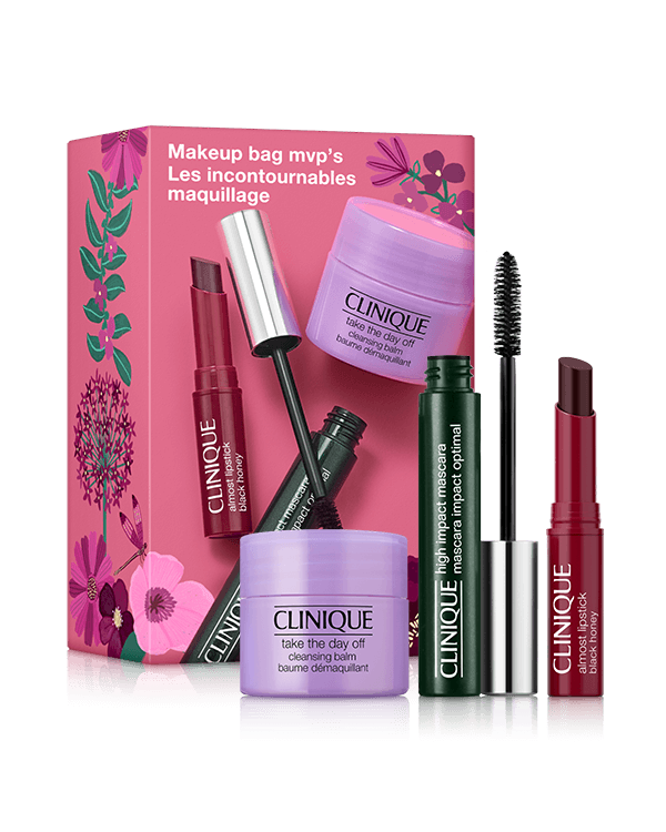 Makeup Bag MVP’s Makeup Set, Three cult-classic heroes for your on-the-go beauty routine.