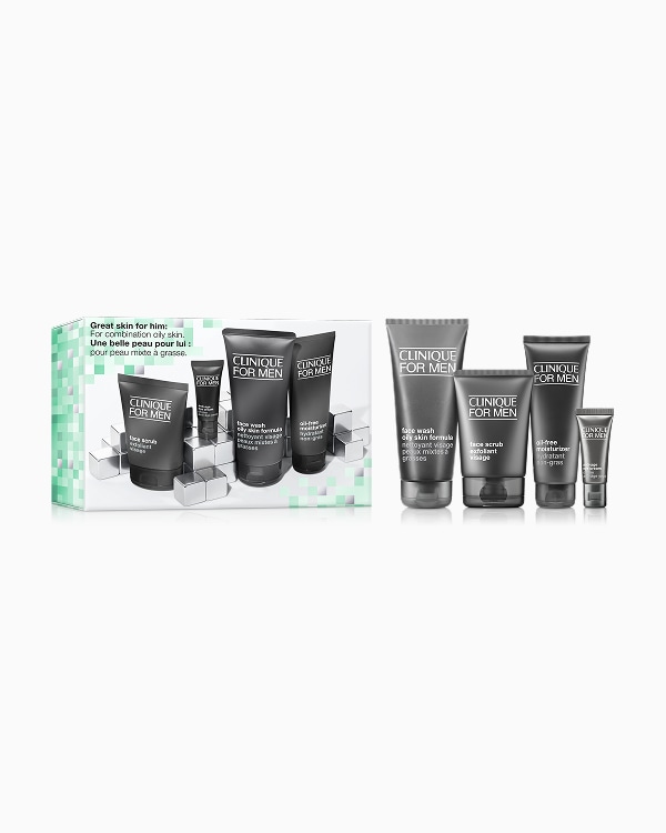 Great Skin For Him: Combination Oily Skin Set, SET