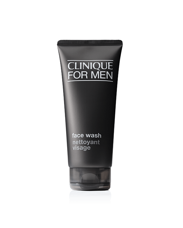 Clinique For Men Face Wash, Gentle yet thorough cleanser for normal to dry skins.