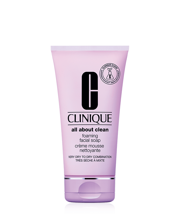 All About Clean™ Foaming Facial Soap, Creamy foaming cleanser gently yet thoroughly removes pollution, dirt, excess oil, and makeup.