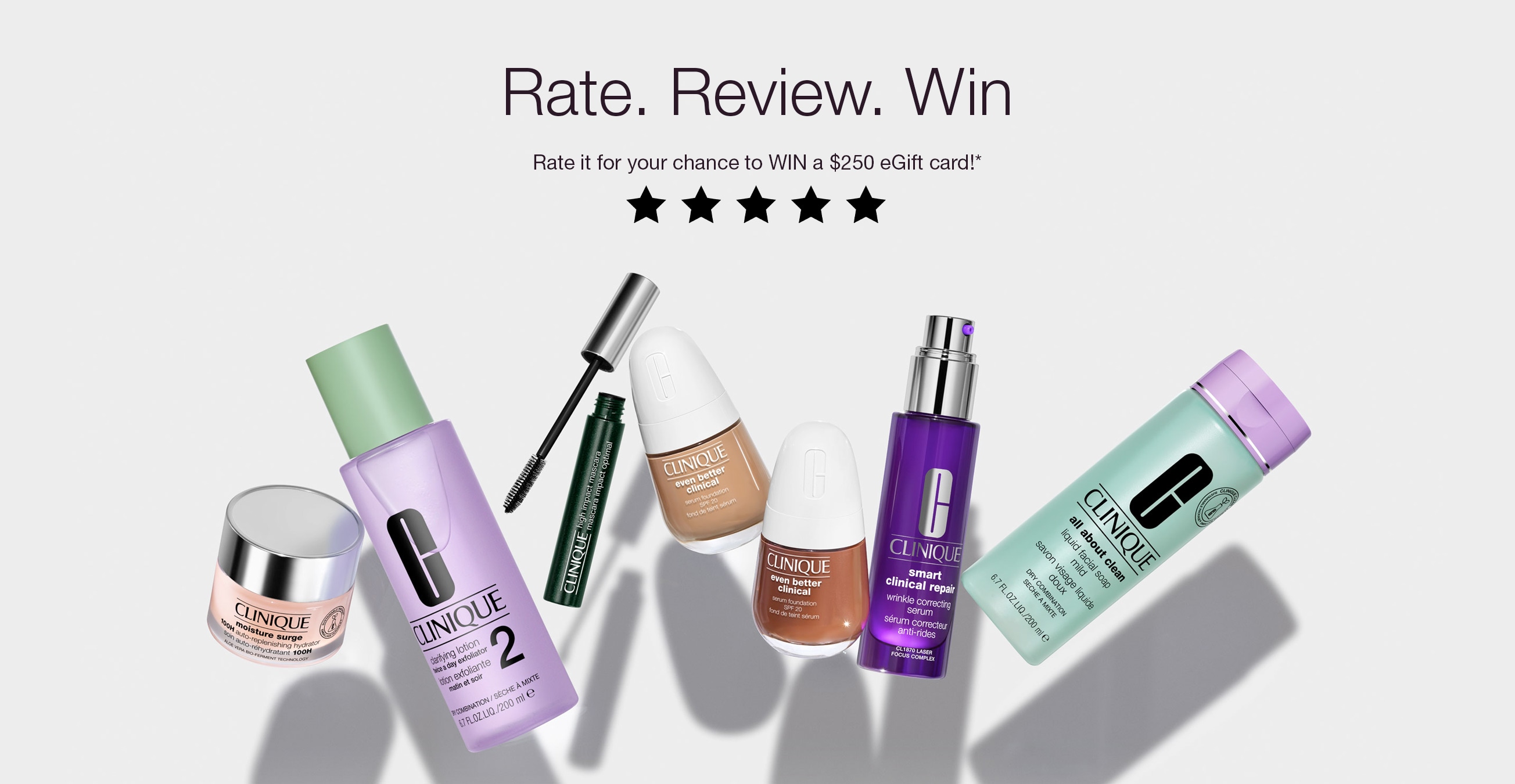 Rate. Review. Win