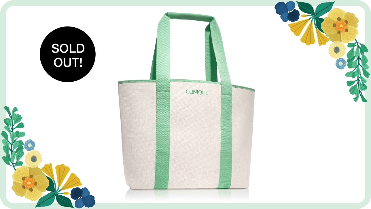 Receive your free limited-edition Clinique Tote Bag when you spend $120 or more*. 