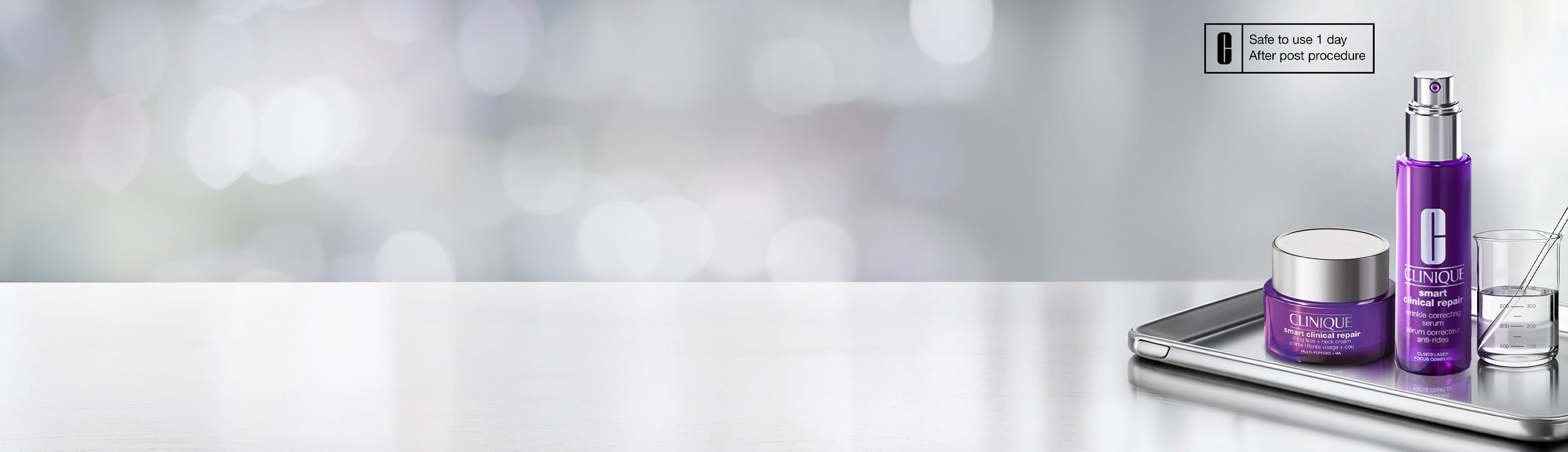 Smart Got Smarter​ - Visibly lifts, smooths and hydrates.100% show a visibly lifted face and neck.*