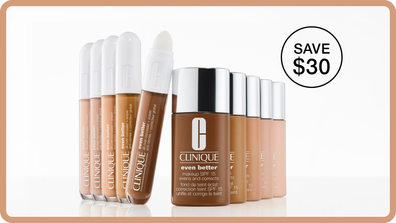 Enjoy 25% OFF* when you buy any Even Better Makeup SPF 15 & Even Better Concealer together.