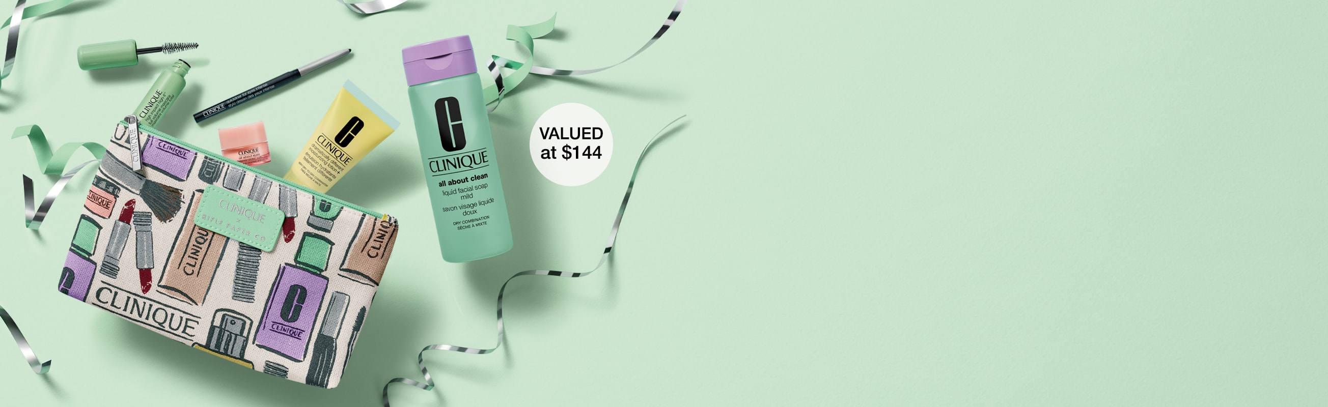Free 6-piece gift when you spend $75 or more*. ​
