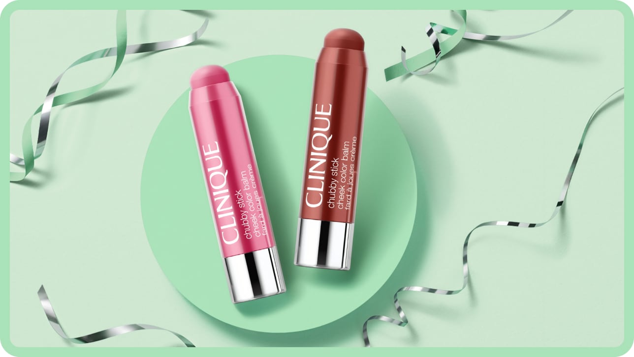 Receive a free Chubby Stick™ Cheek Colour Balm when you spend $120 +*. ​Choose your colour at checkout